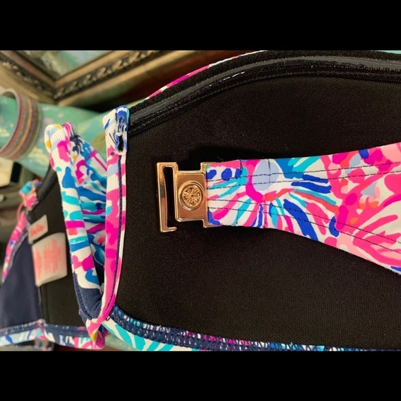 Lilly Pulitzer NIALL BIKINI TOP in Size 0 - Picture 7 of 13